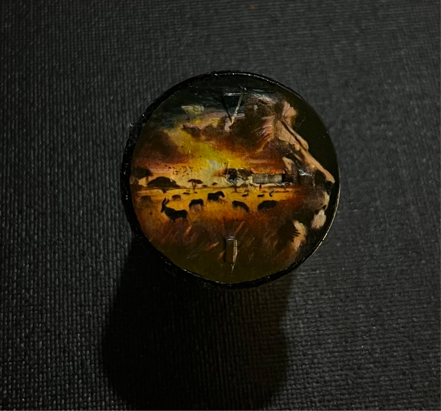 Custom Hand-Painted Watch Dial Art