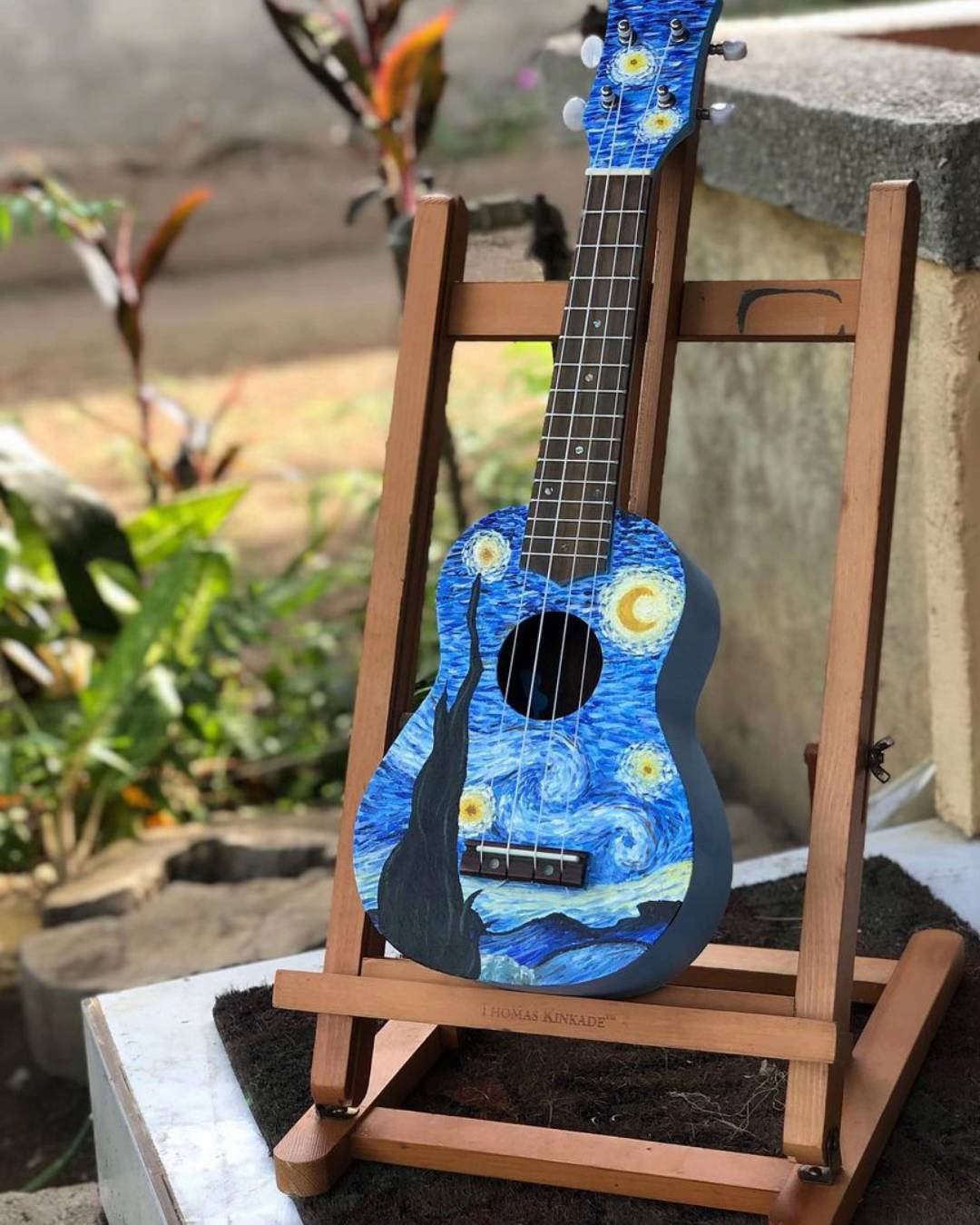 🎨 Custom Hand-Painted Ukulele Art