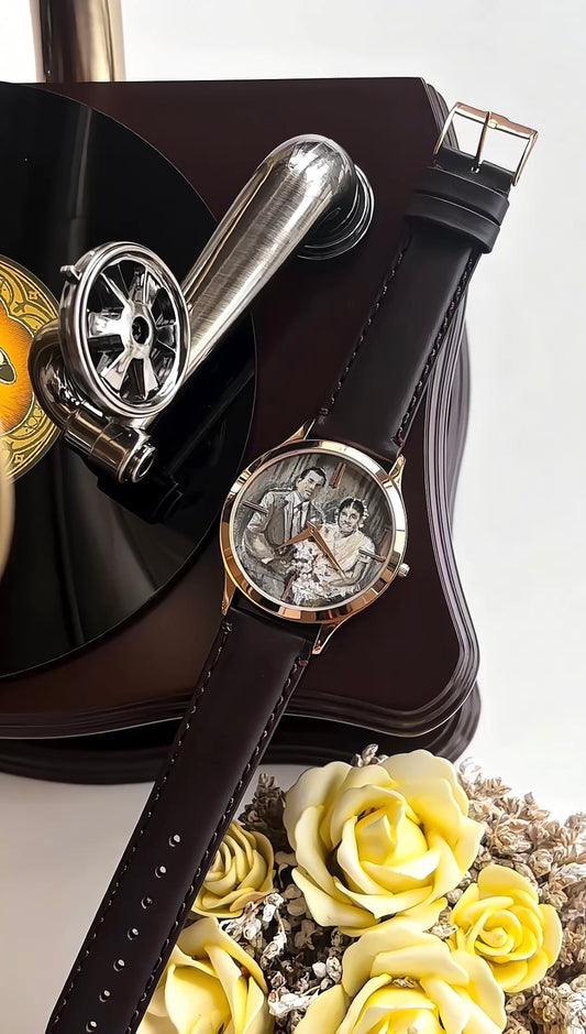 Custom Hand-Painted Watch Dial Art